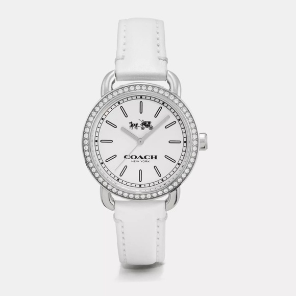 Coach White Women's Watch - Picture 1 of 16